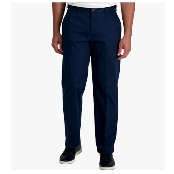 Haggar Men's Smart Wash Premium Stretch Classic Fit Solid Suit Separates - Picture 2 of 8